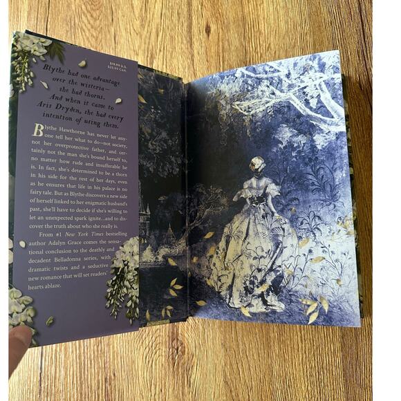 Barnes & Noble Special Signed Edition Wisteria By Adalyn Grace - Picture 2 of 9